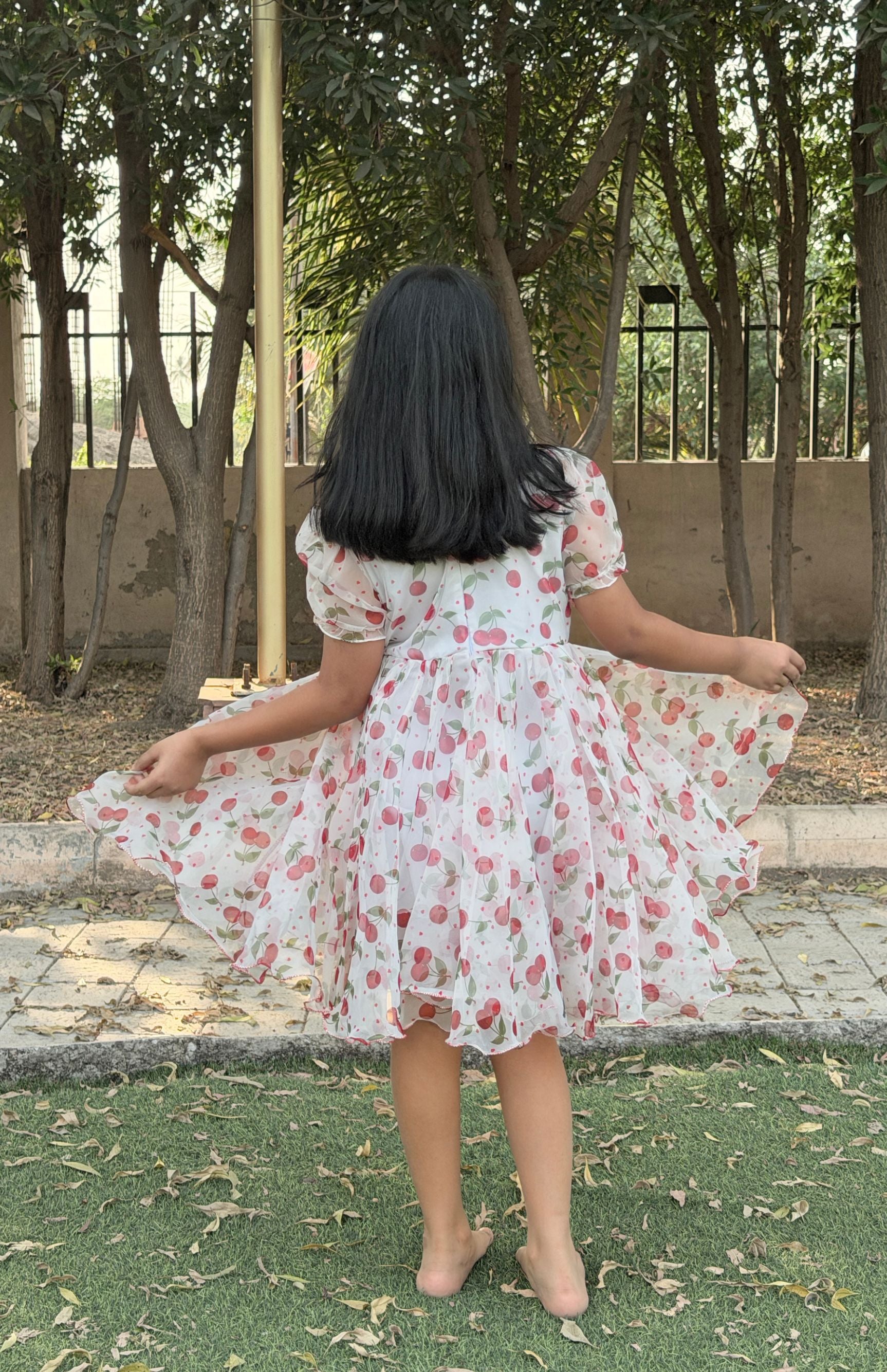 Sweet Cherry Party Frock