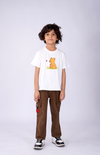 Bear and Lady bug oversized Tee