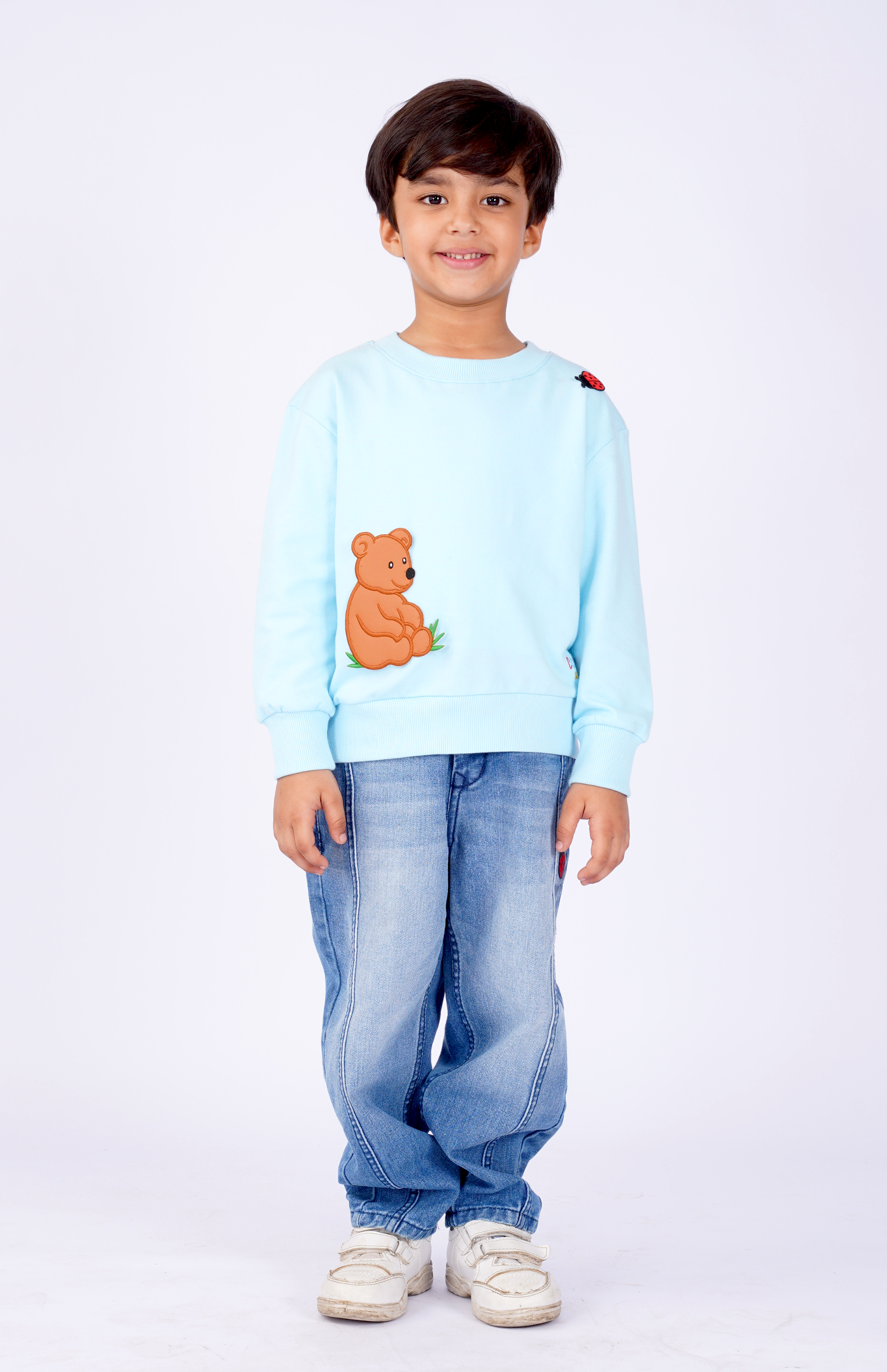 Barrel Fit Ladybug Denim