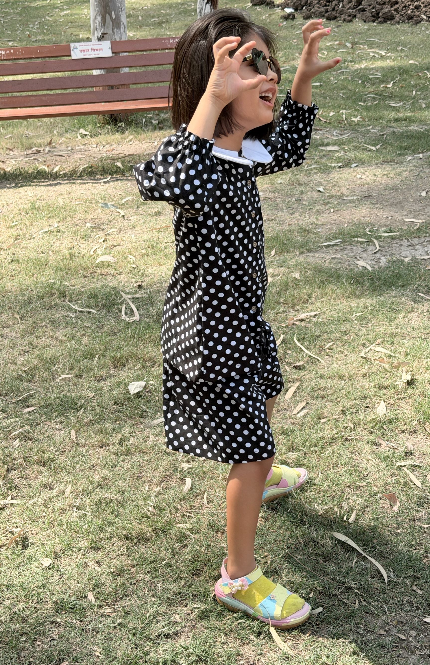 Midnight Polka Co-ord Set