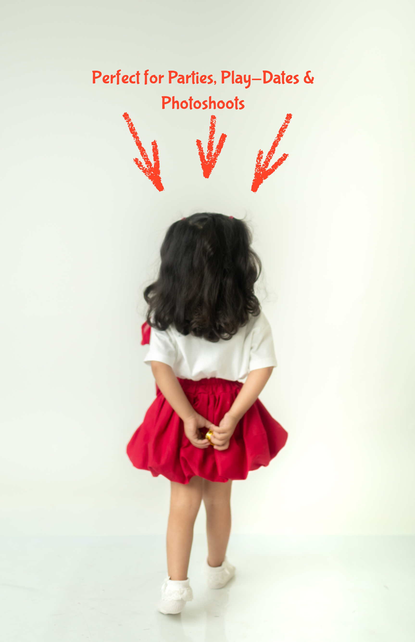 Scarlet Big-Bow Party Set