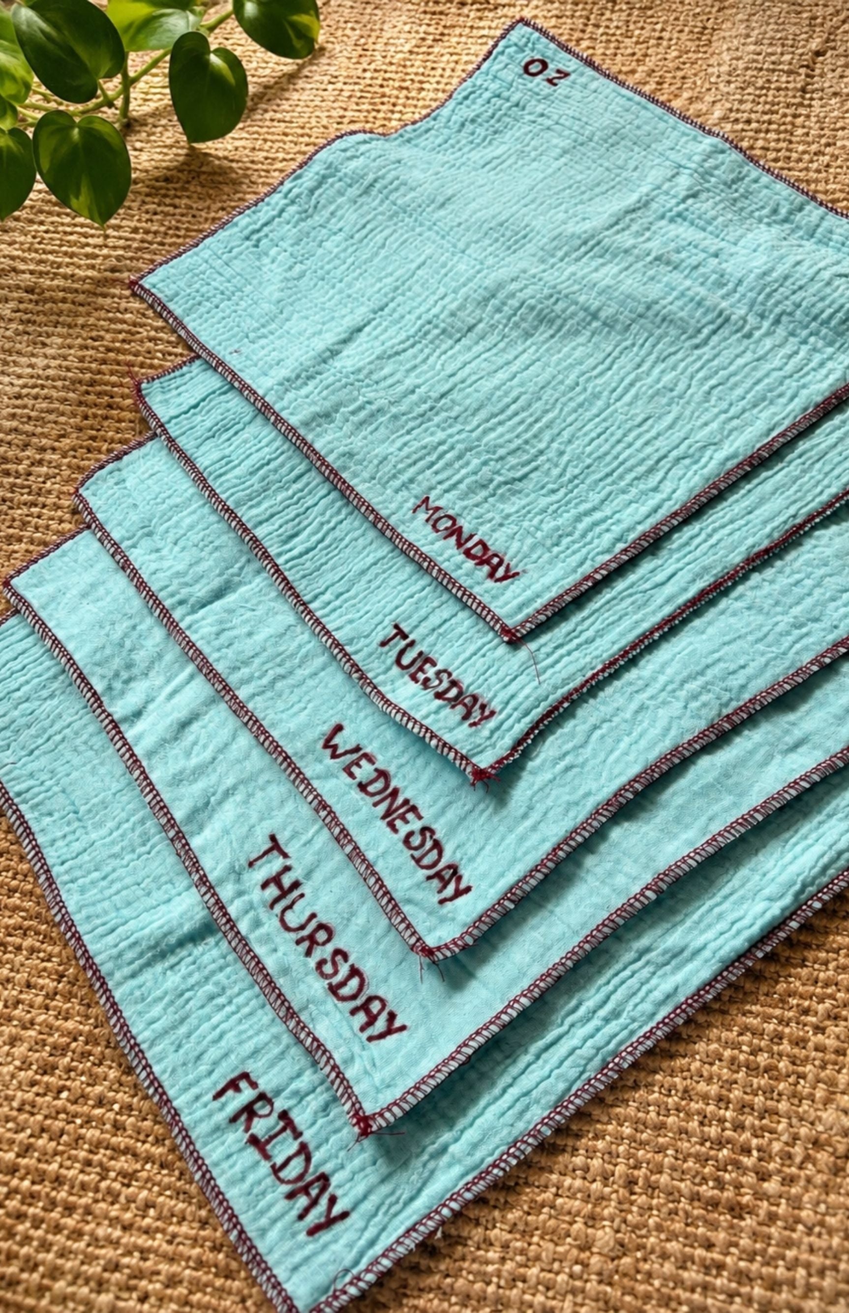 Muslin Napkin set of 3