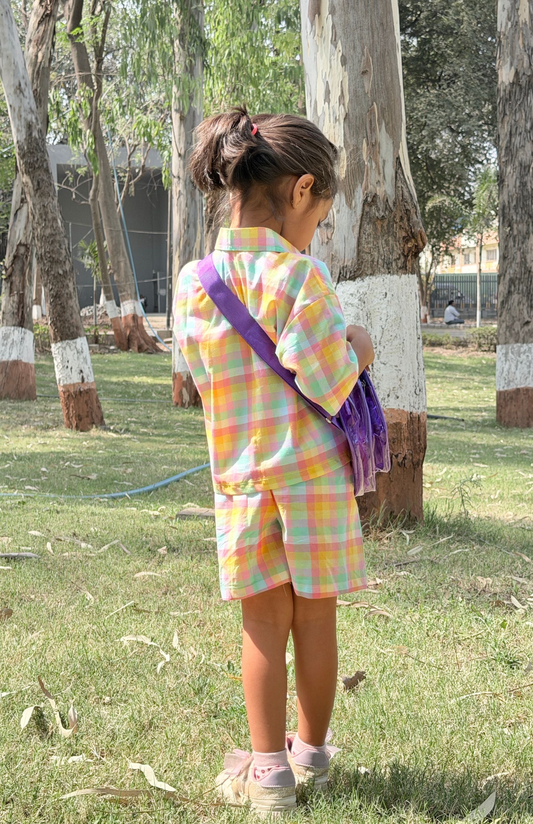 Candy Checks Crochet Co-ord Set