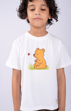 Bear and Lady bug oversized Tee