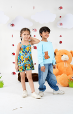 Barrel Fit Ladybug Denim