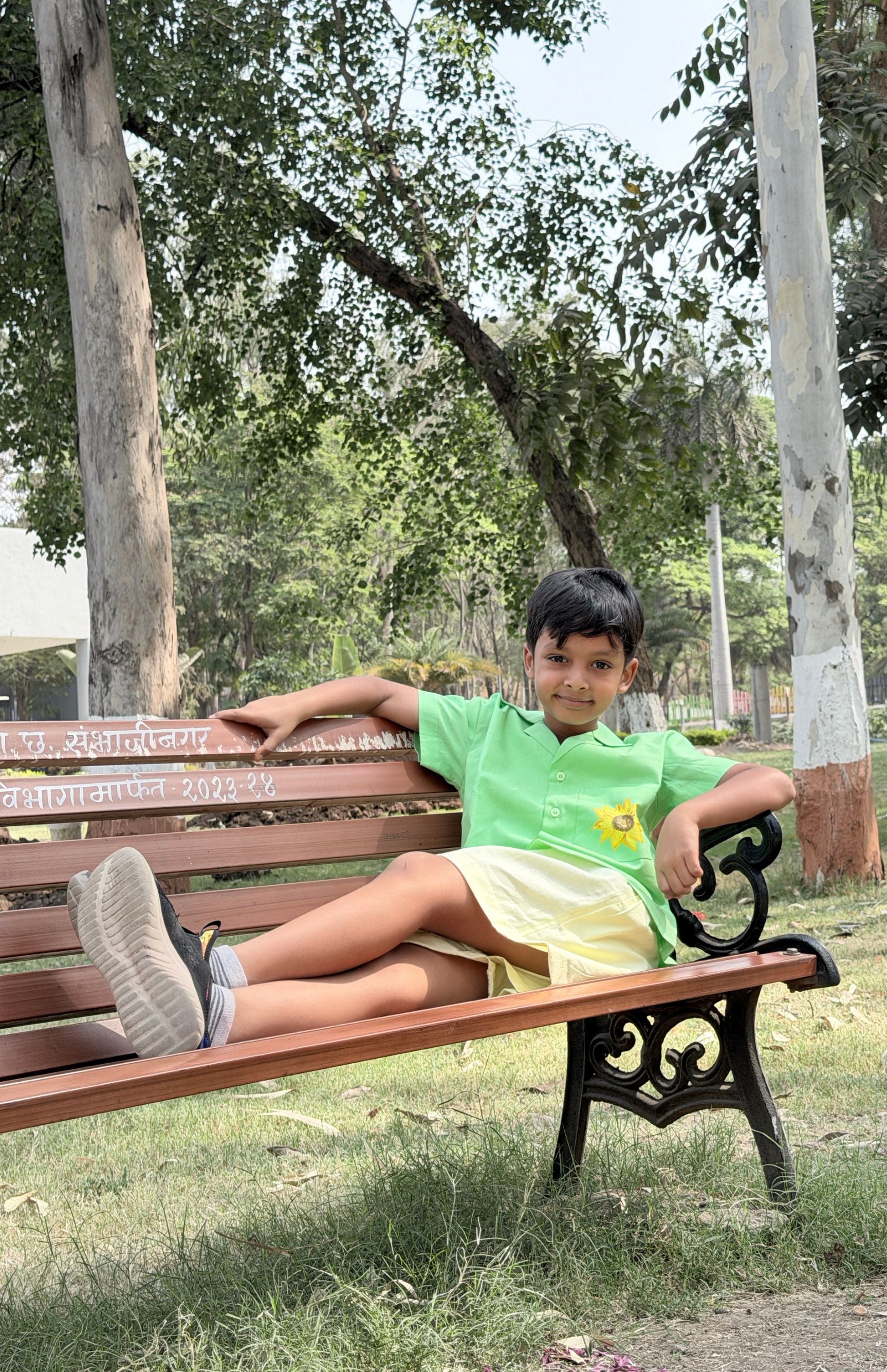 Sunshine Pocket Handpainted Co-ord Set