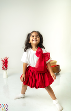 Scarlet Big-Bow Party Set