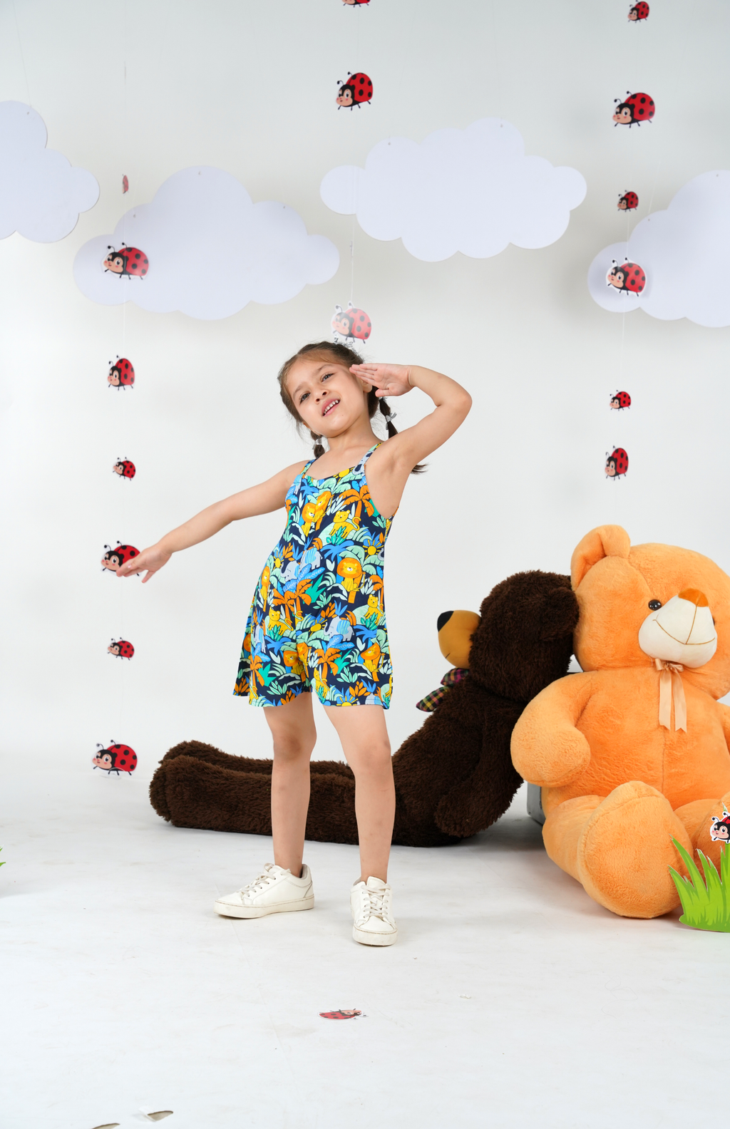 Jungle Safari Print Playsuit