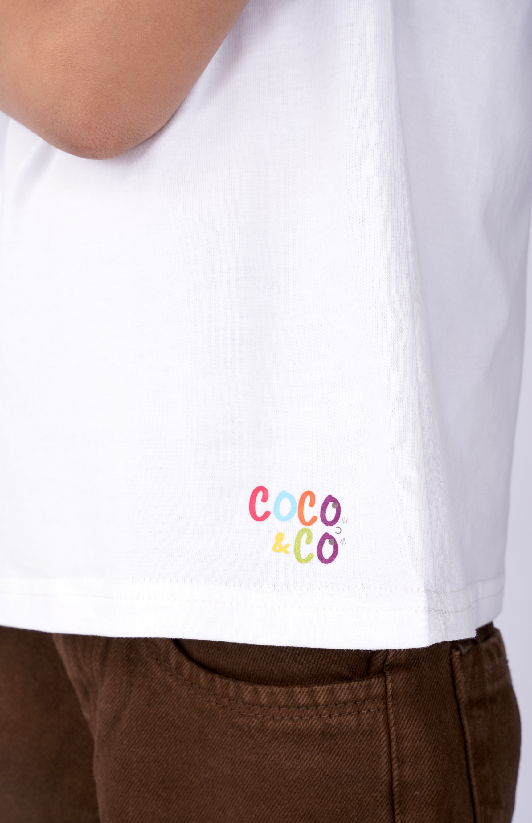 Bear and Lady bug oversized Tee