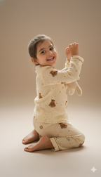 Cuddly Bear Pajama Set