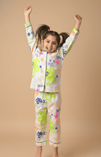 Starry Bloom Pajama Set