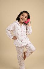 Pink Bloom Pajama Set