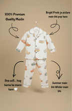 Doggo Vroom Pajama Set