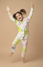 Starry Bloom Pajama Set