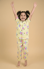Butter Toucan Pajama Set